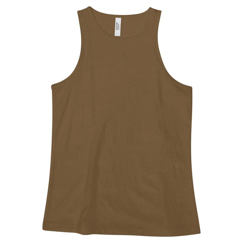 101CVC American Apparel CVC Womens Racerneck Tank