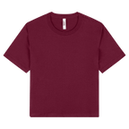 102 American Apparel Women's Fine Jersey Boxy T-Shirt