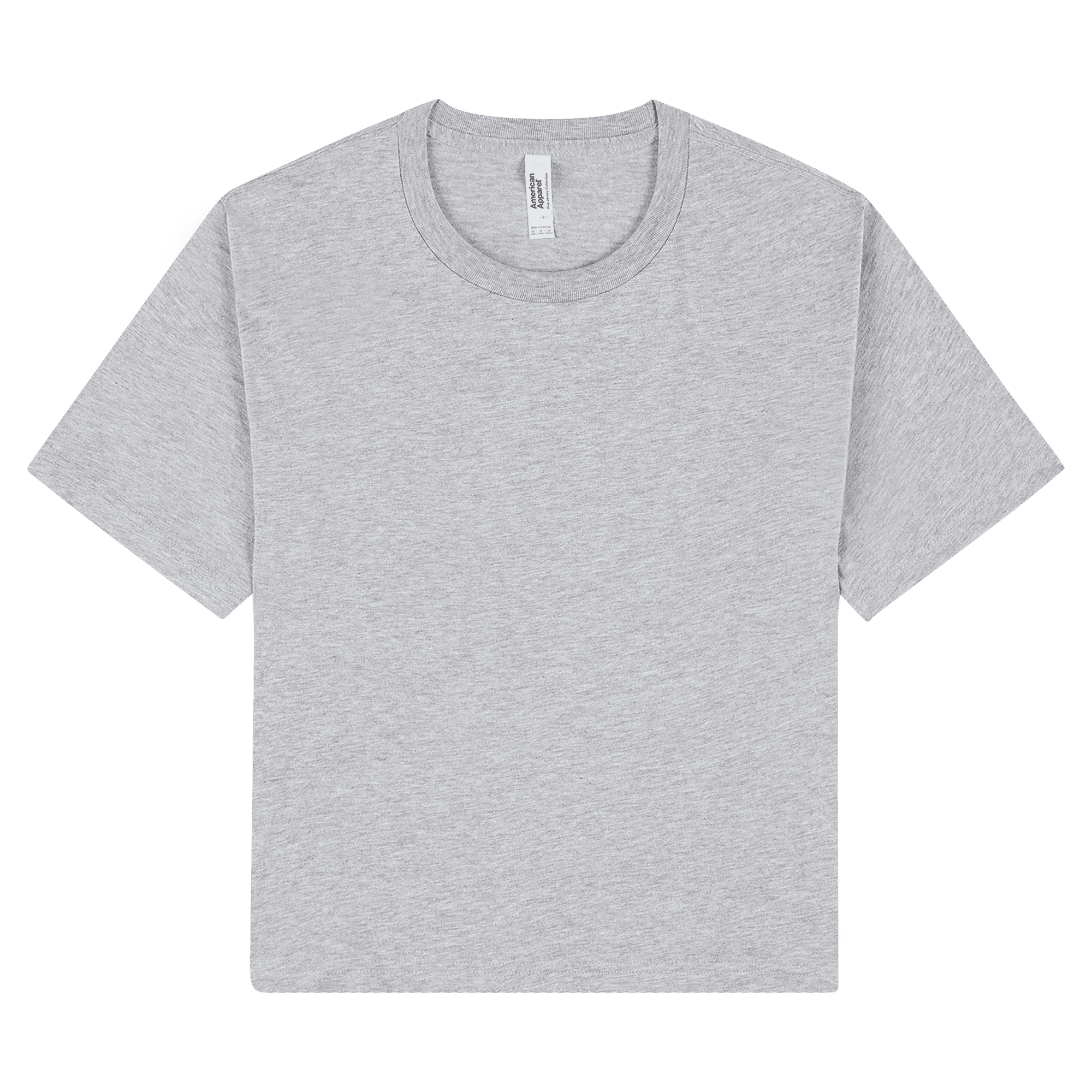 102 American Apparel Women's Fine Jersey Boxy T-Shirt
