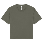102 American Apparel Women's Fine Jersey Boxy T-Shirt