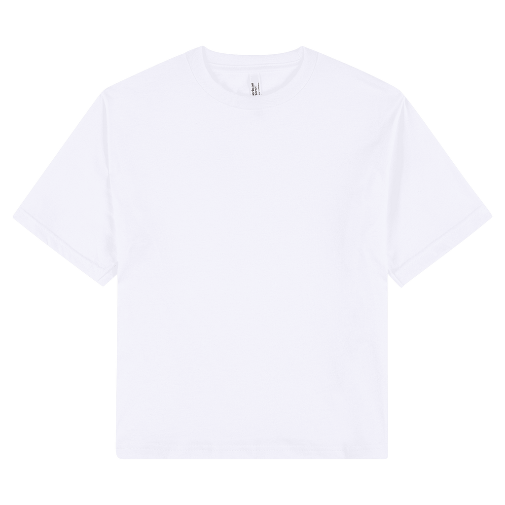 102 American Apparel Women's Fine Jersey Boxy T-Shirt