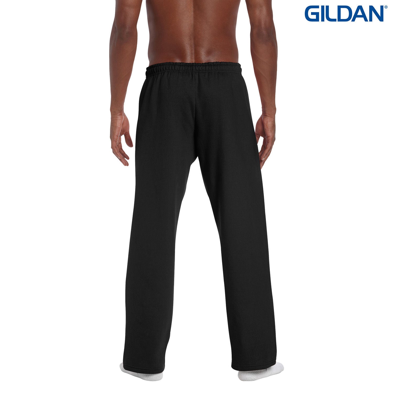 18400 Gildan Heavy Blend Adult Open Bottom Sweatpants