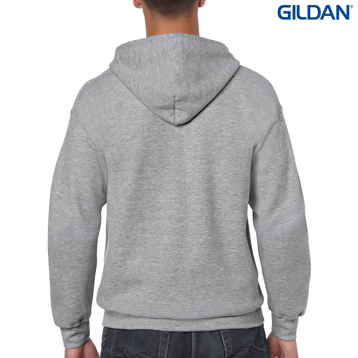18600 Gildan Heavy Blend Adult Full Zip Hooded Sweatshirt