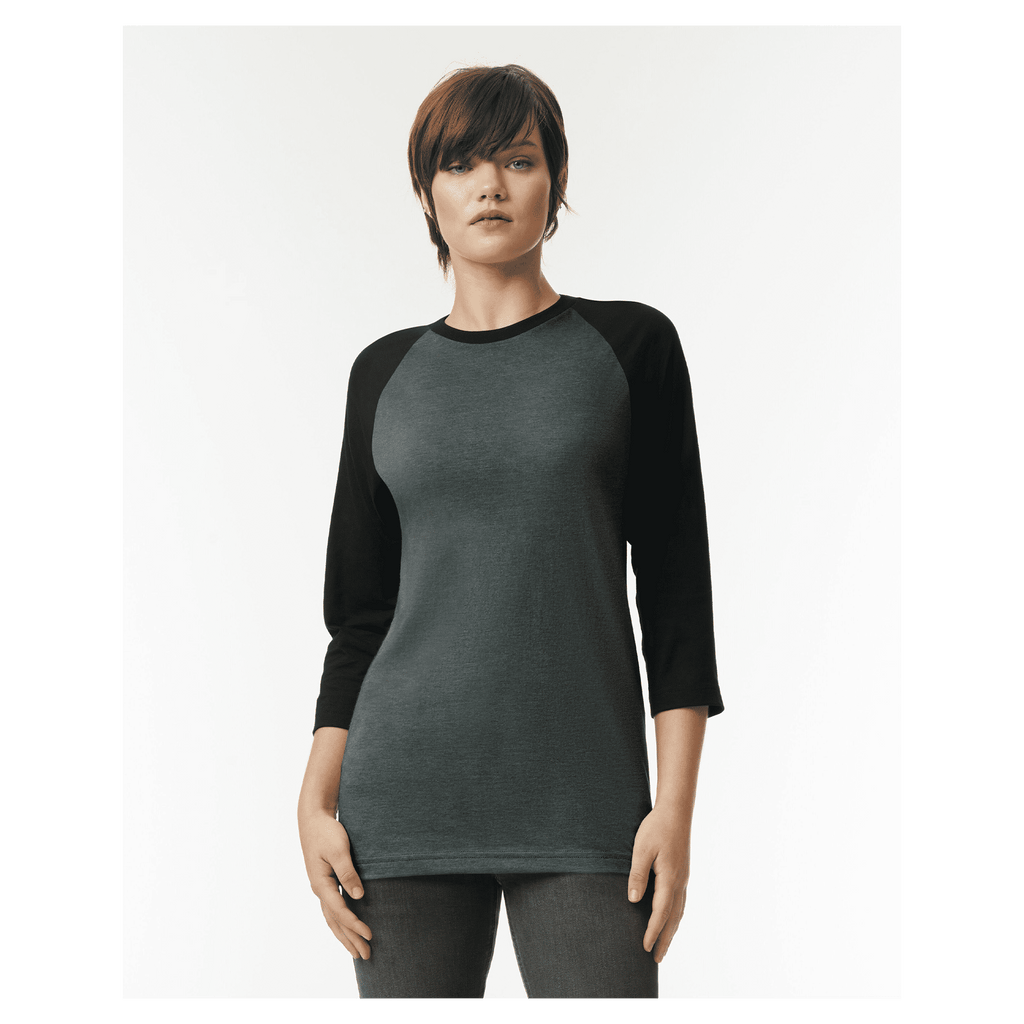 2003CVC American Apparel CVC Unisex Raglan T-shirt