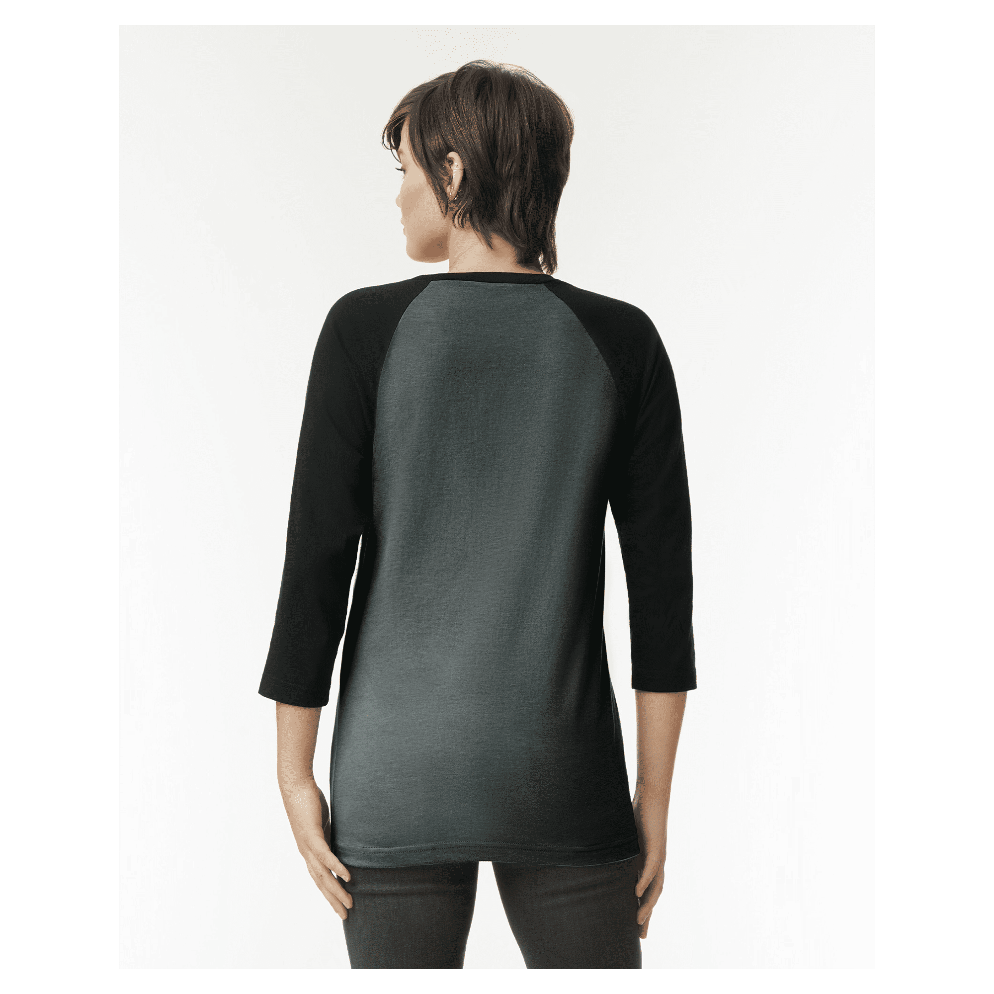 2003CVC American Apparel CVC Unisex Raglan T-shirt