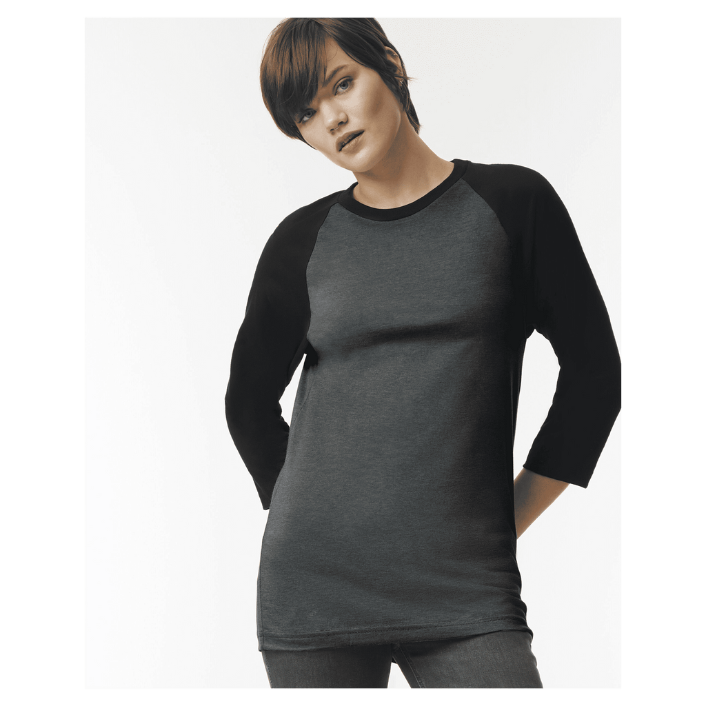 2003CVC American Apparel CVC Unisex Raglan T-shirt