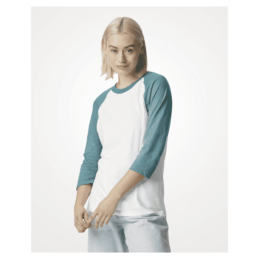 2003CVC American Apparel CVC Unisex Raglan T-shirt