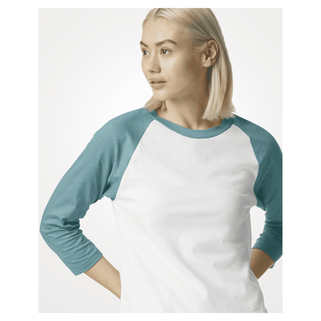 2003CVC American Apparel CVC Unisex Raglan T-shirt