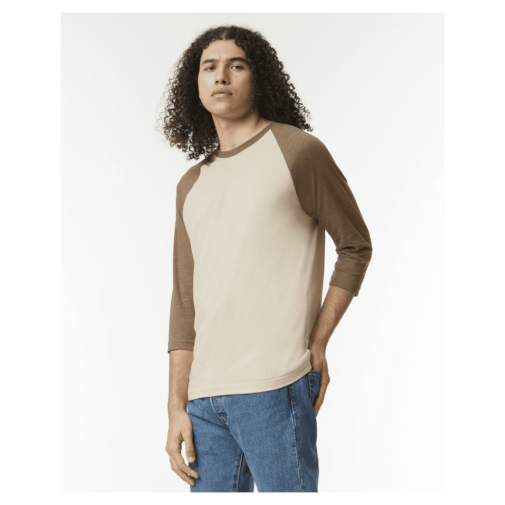 2003CVC American Apparel CVC Unisex Raglan T-shirt