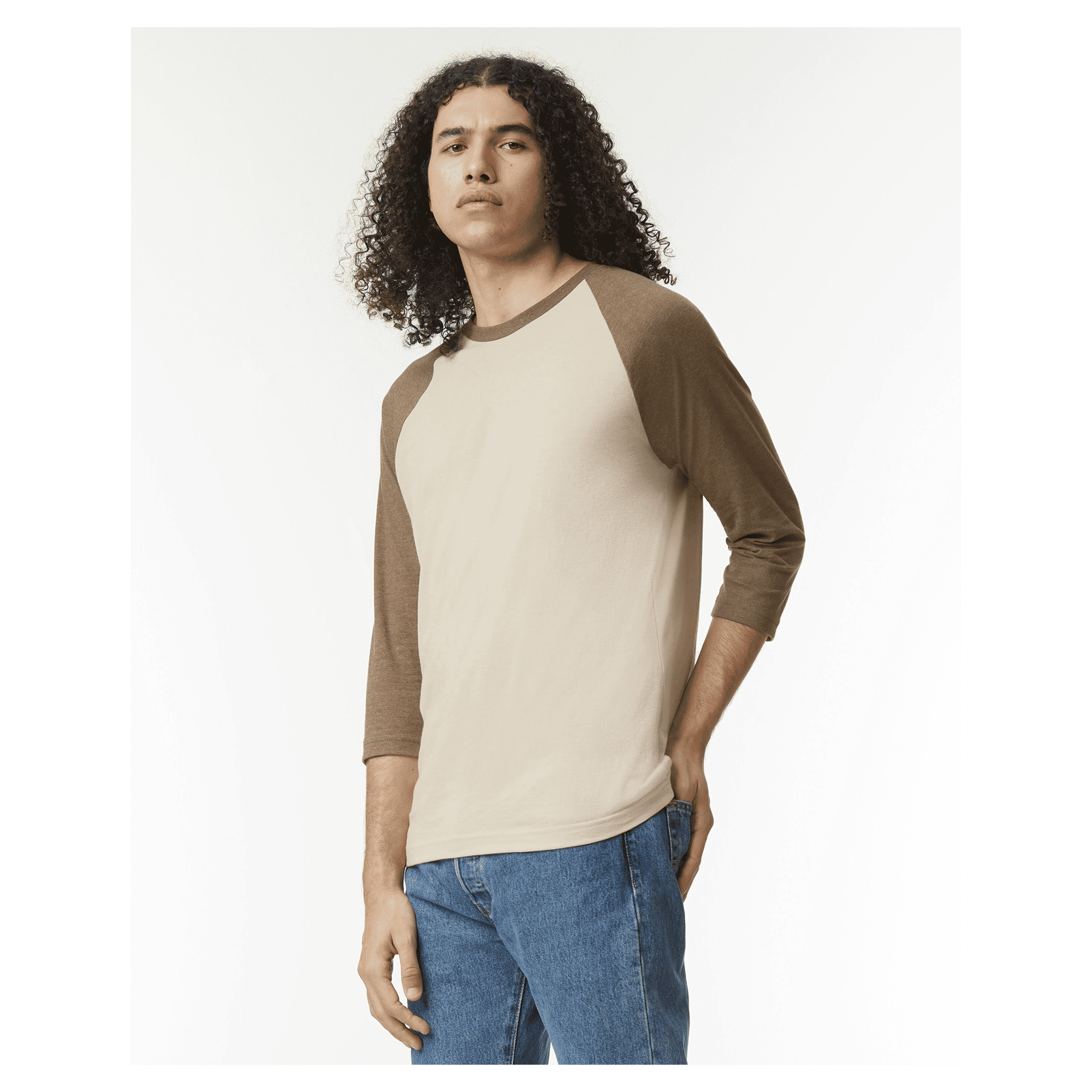 2003CVC American Apparel CVC Unisex Raglan T-shirt