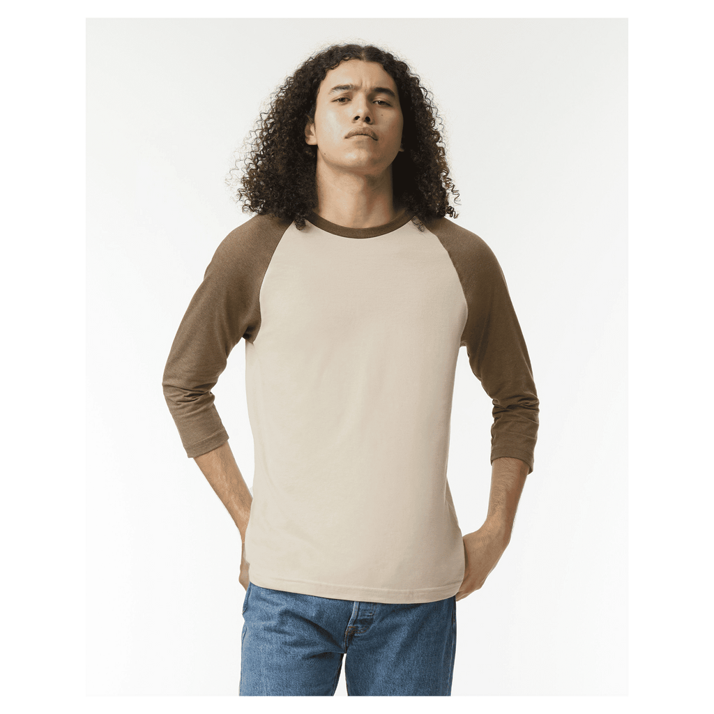 2003CVC American Apparel CVC Unisex Raglan T-shirt