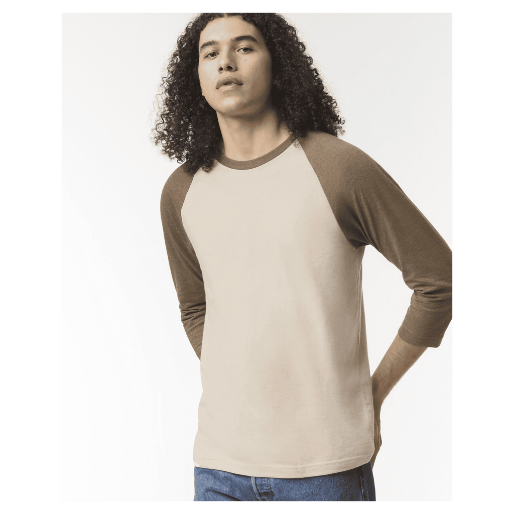 2003CVC American Apparel CVC Unisex Raglan T-shirt