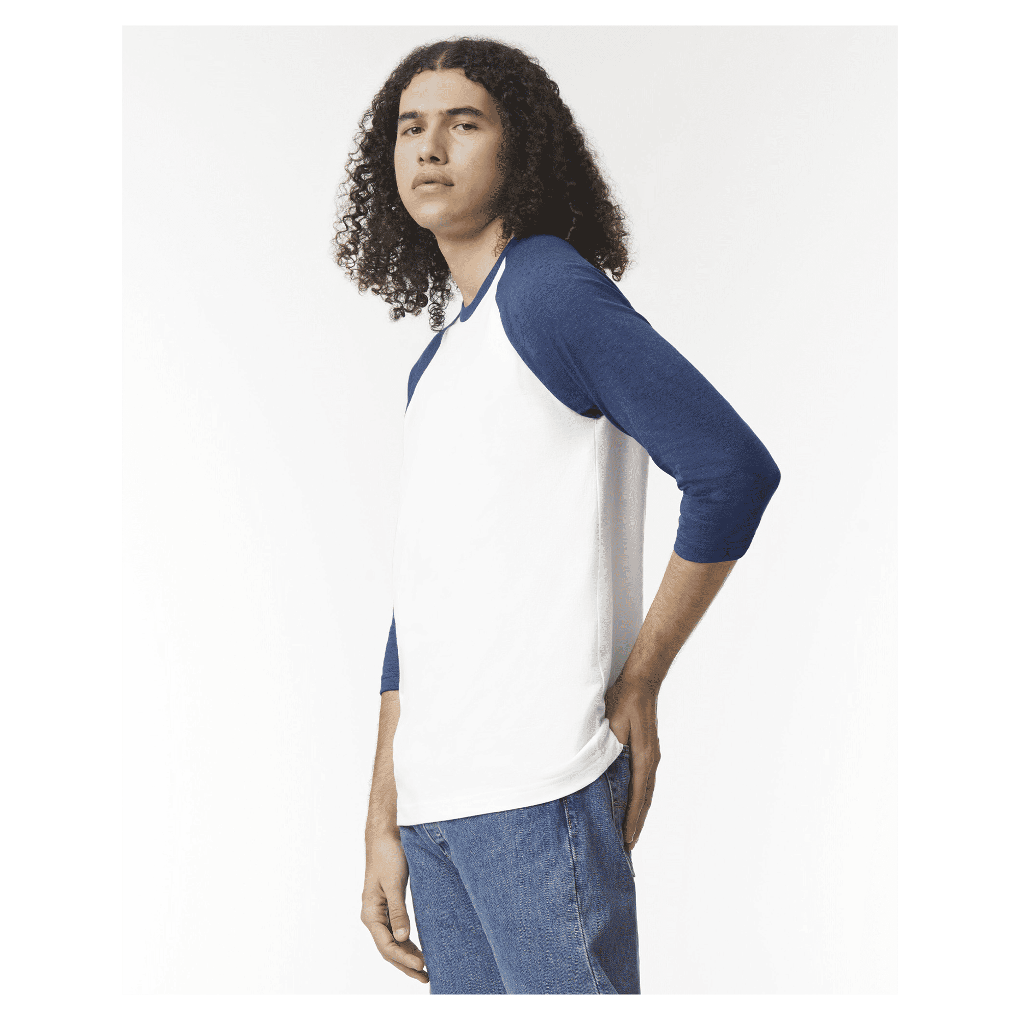 2003CVC American Apparel CVC Unisex Raglan T-shirt