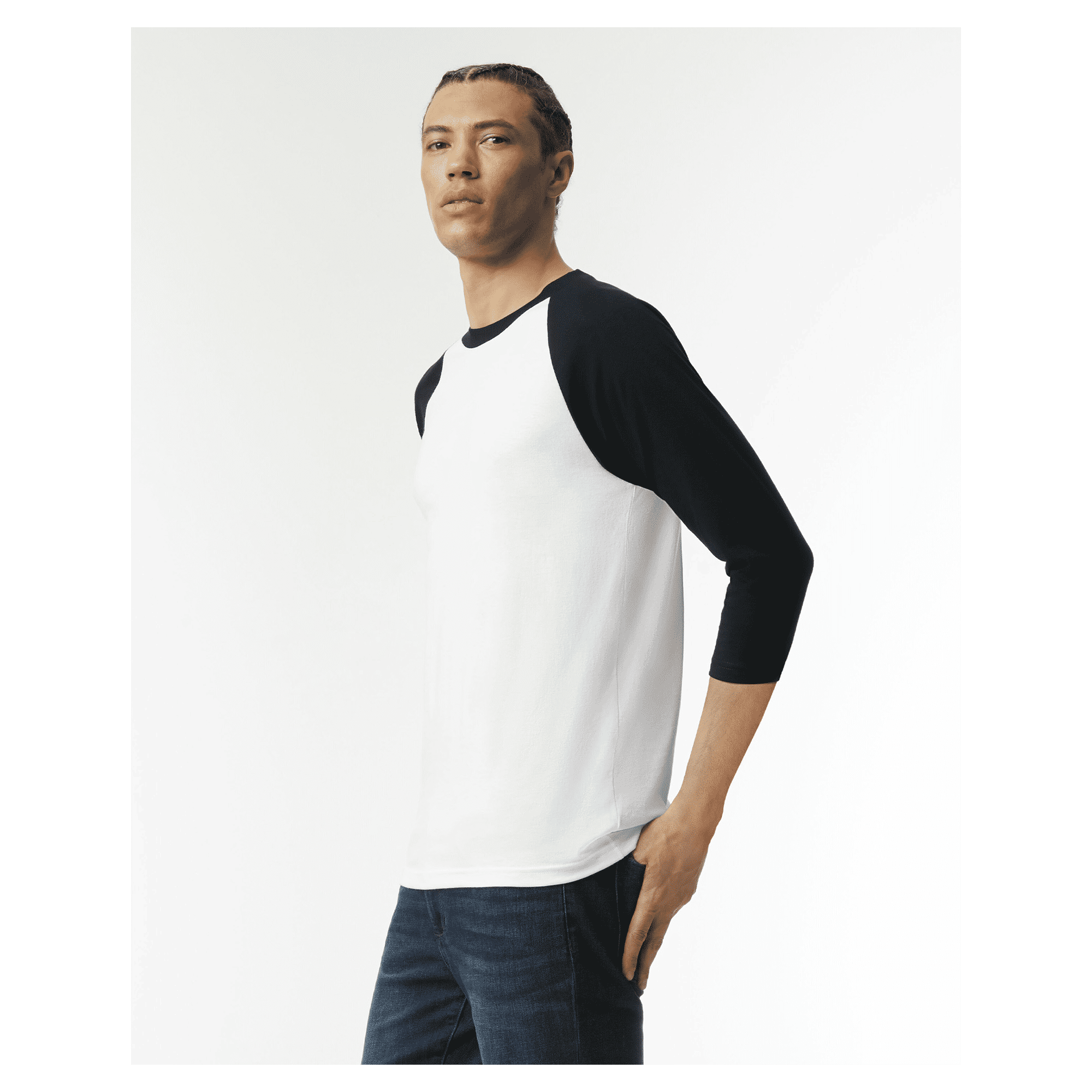 2003CVC American Apparel CVC Unisex Raglan T-shirt