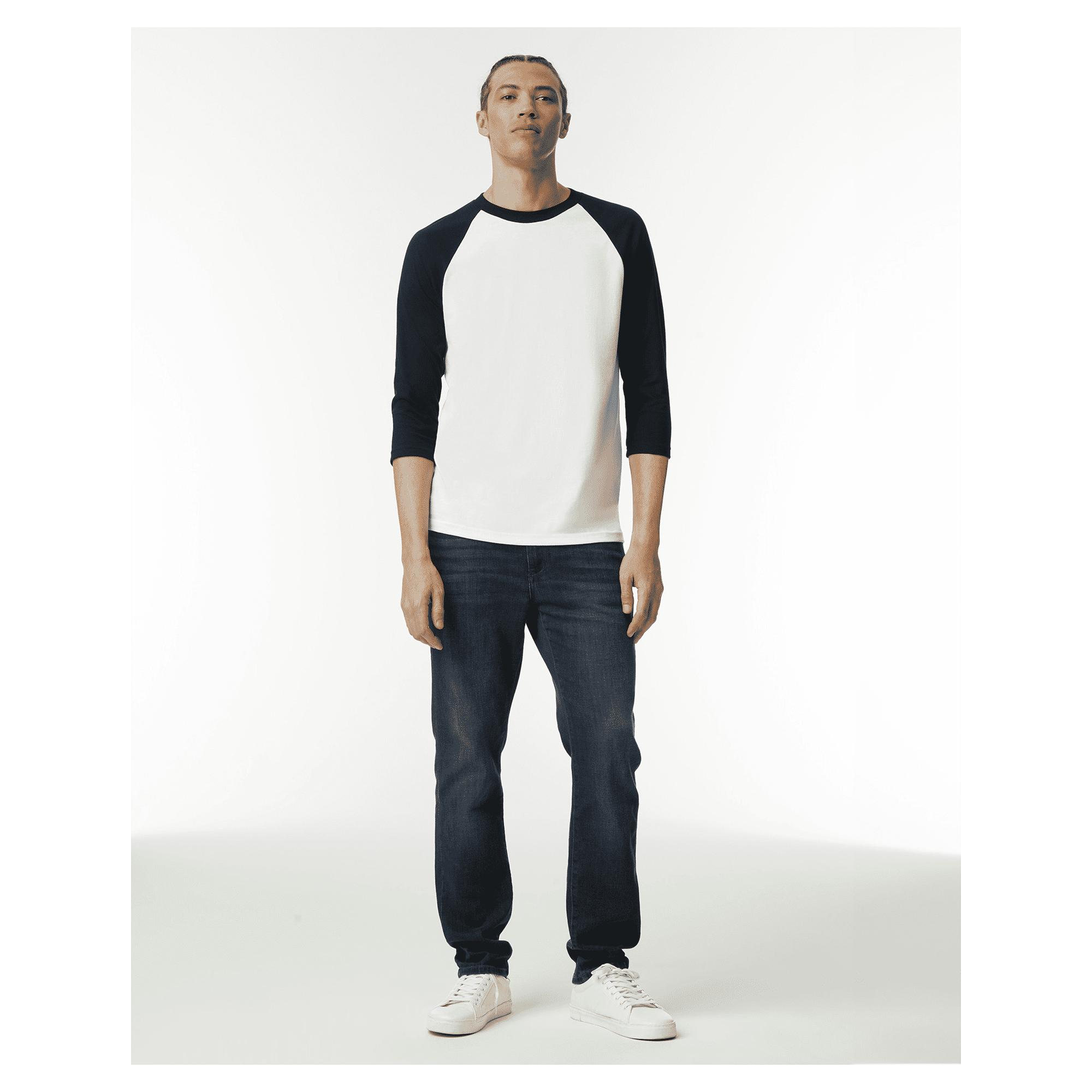 2003CVC American Apparel CVC Unisex Raglan T-shirt