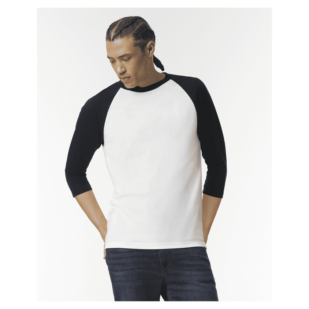 2003CVC American Apparel CVC Unisex Raglan T-shirt