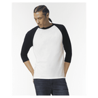 2003CVC American Apparel CVC Unisex Raglan T-shirt