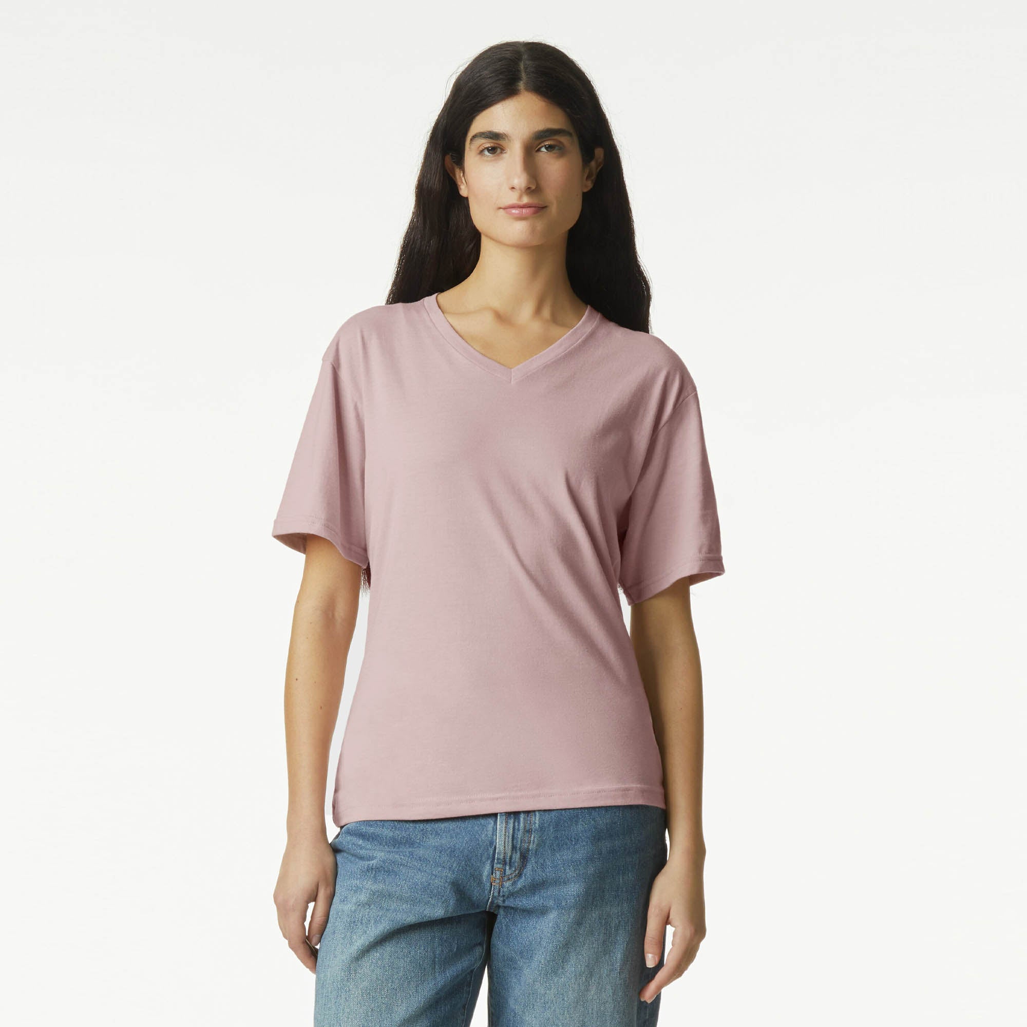 2006CVC American Apparel CVC Unisex V-neck T-shirt