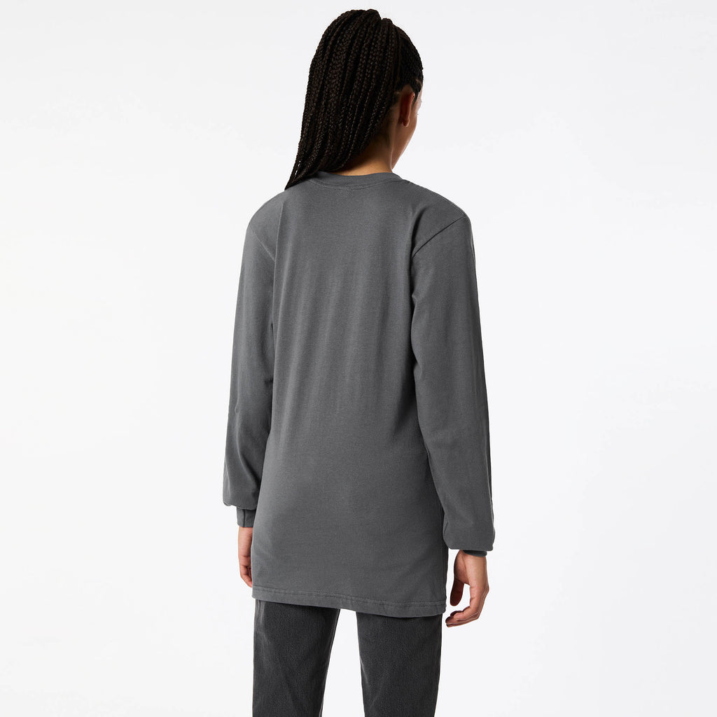 2007W American Apparel Cotton Long Sleeve Fine Jersey T-shirt