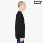 2007W American Apparel Cotton Long Sleeve Fine Jersey T-shirt