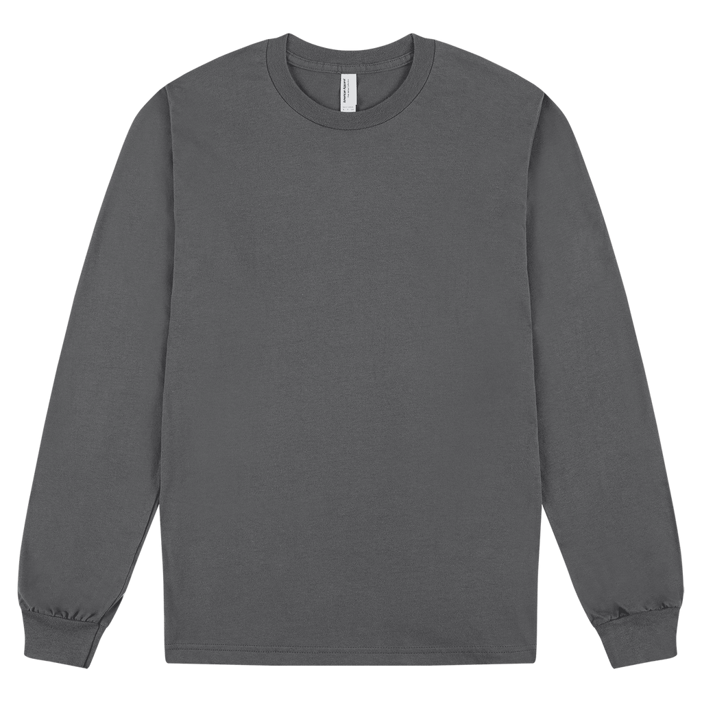 2007W American Apparel Cotton Long Sleeve Fine Jersey T-shirt