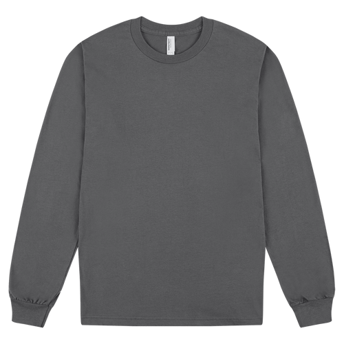 2007W American Apparel Cotton Long Sleeve Fine Jersey T-shirt