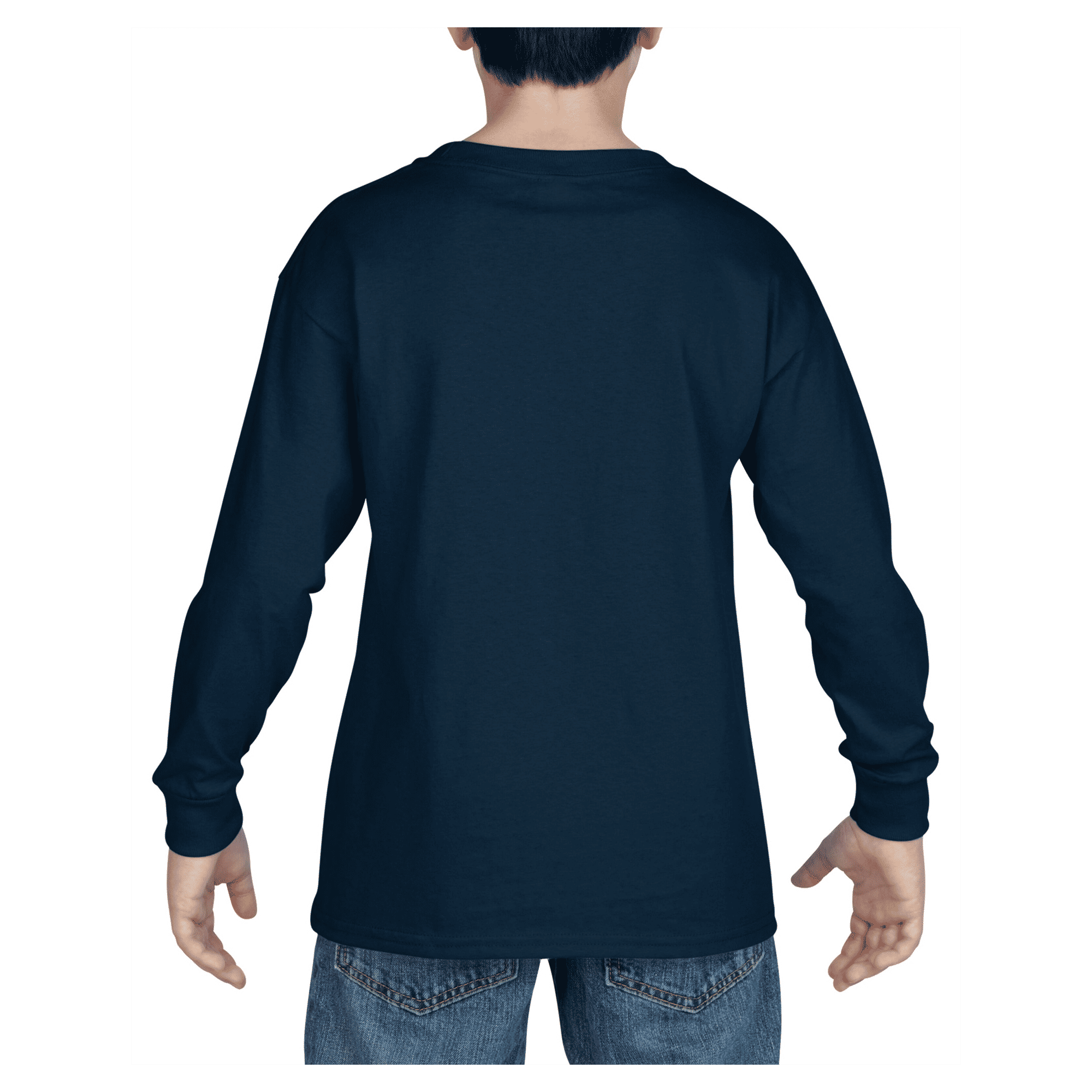 5400B Gildan Heavy Cotton Youth Long Sleeve T-shirt