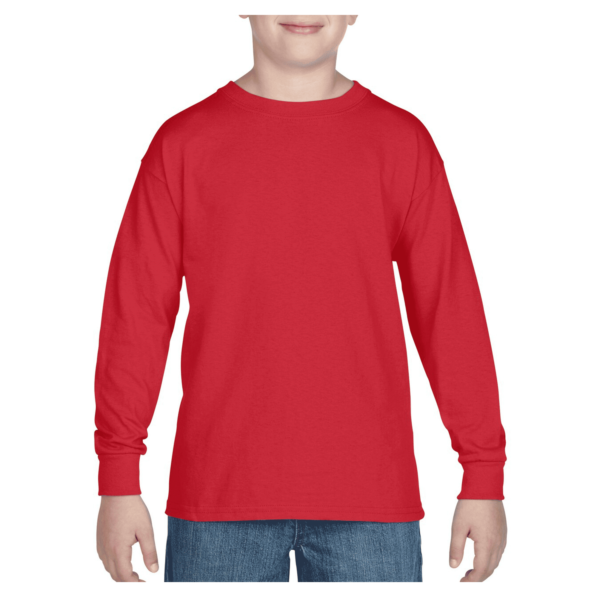 5400B Gildan Heavy Cotton Youth Long Sleeve T-shirt