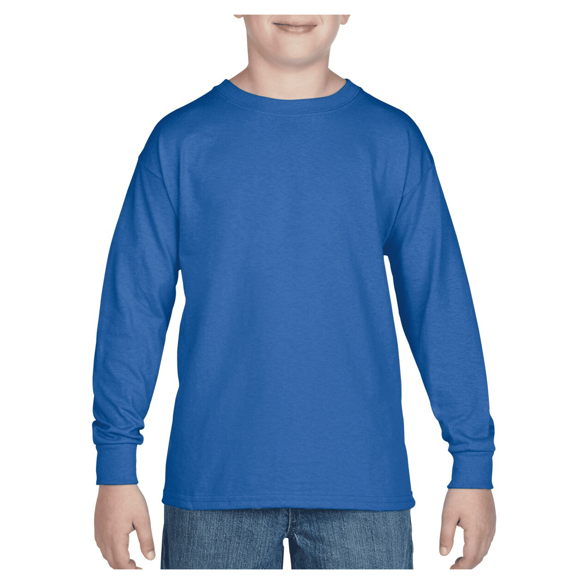 5400B Gildan Heavy Cotton Youth Long Sleeve T-shirt