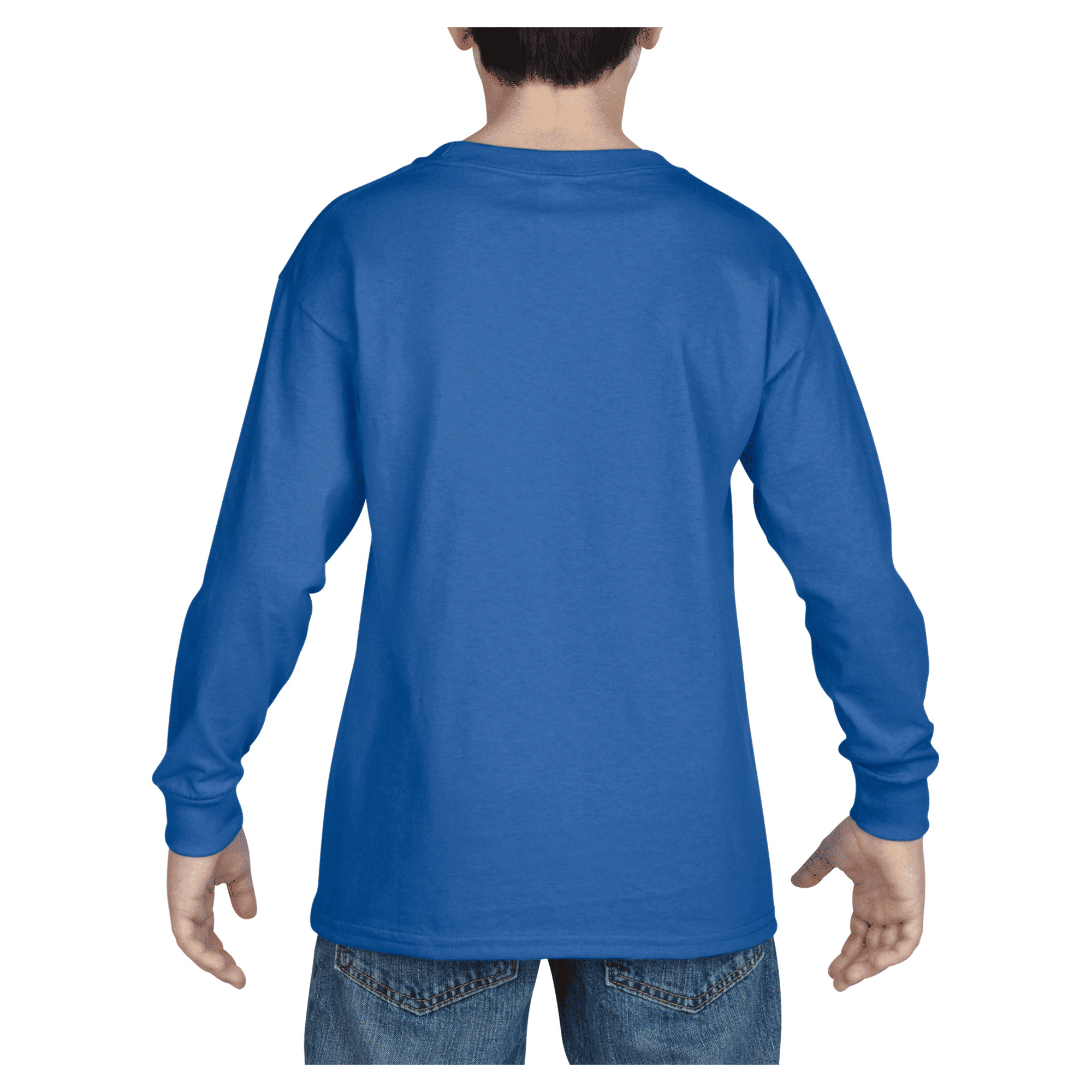 5400B Gildan Heavy Cotton Youth Long Sleeve T-shirt