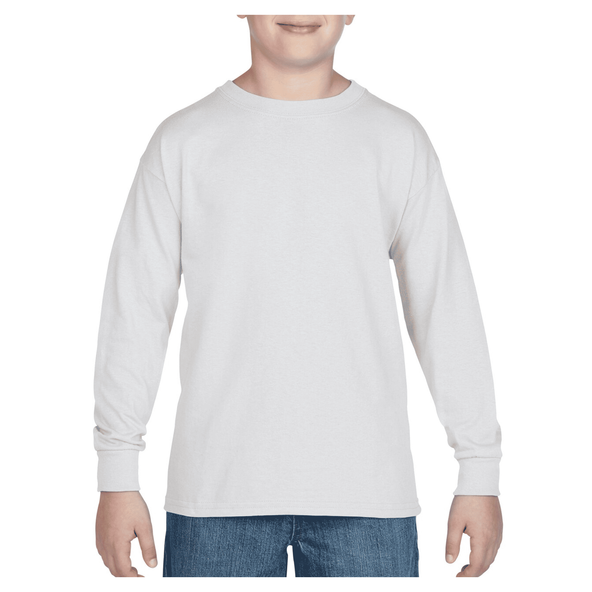 5400B Gildan Heavy Cotton Youth Long Sleeve T-shirt