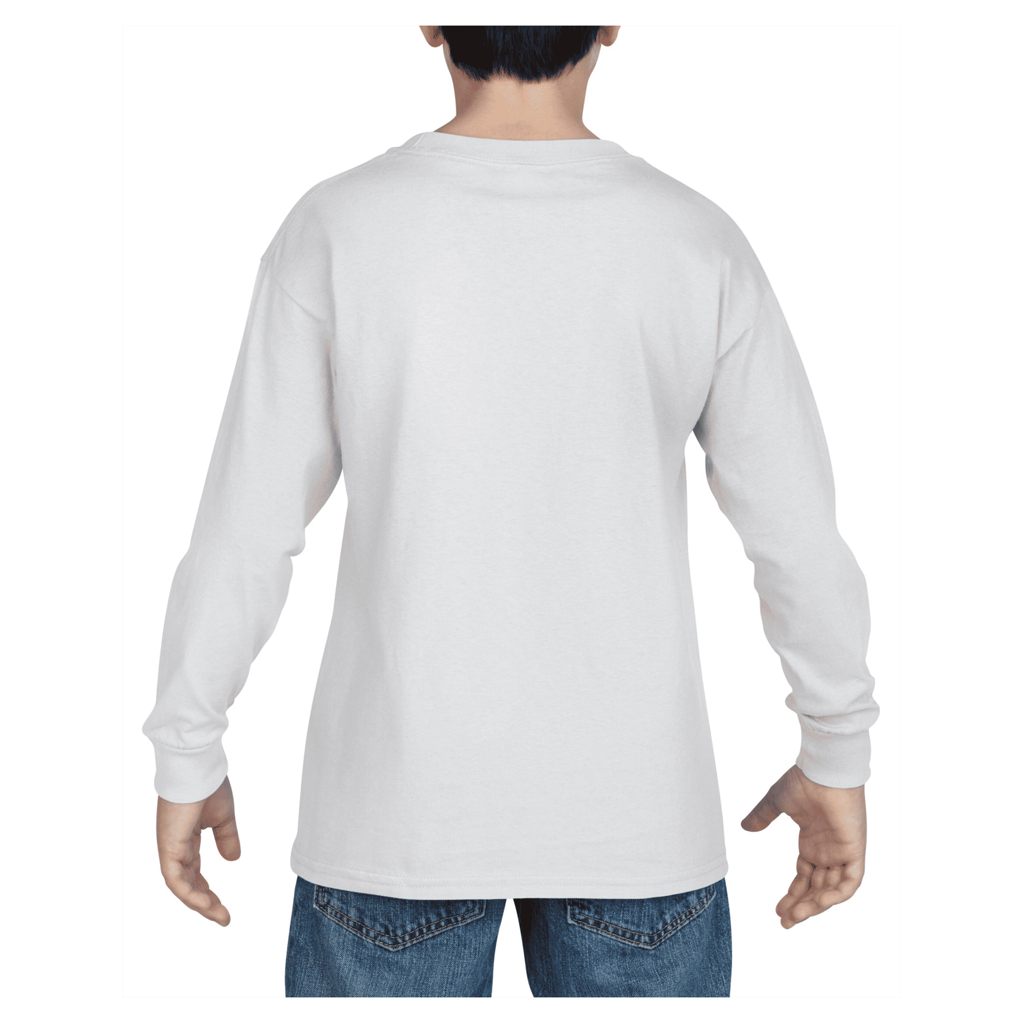 5400B Gildan Heavy Cotton Youth Long Sleeve T-shirt