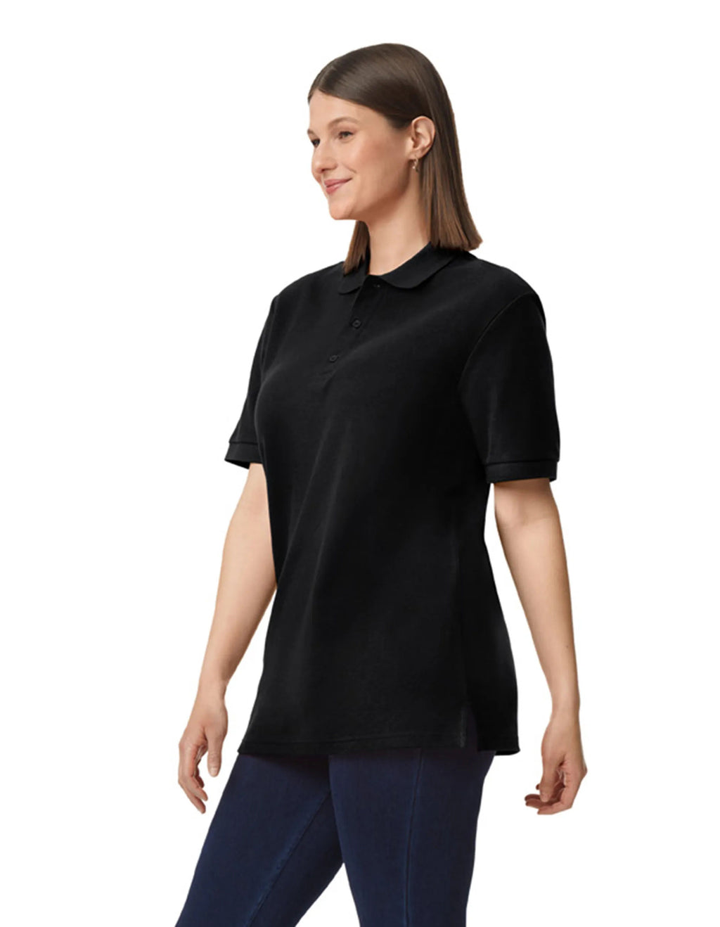 64800L Gildan Softstyle Ladies' Double Pique Polo