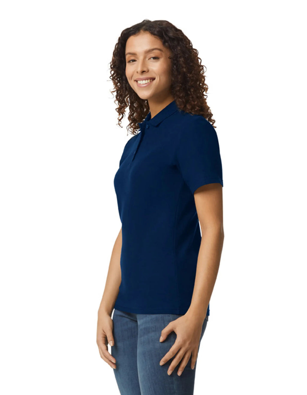 64800L Gildan Softstyle Ladies' Double Pique Polo