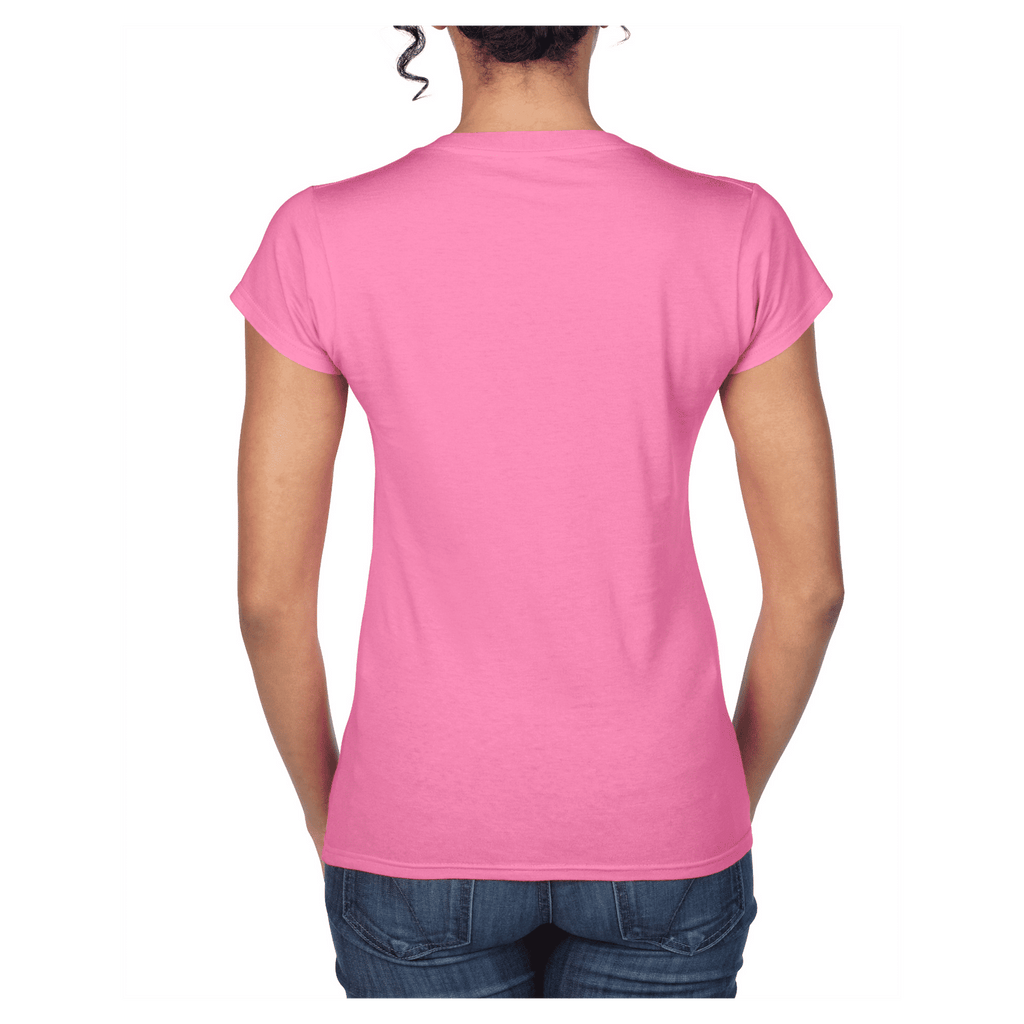 64V00L Gildan Softstyle Ladies' V-Neck T-Shirt