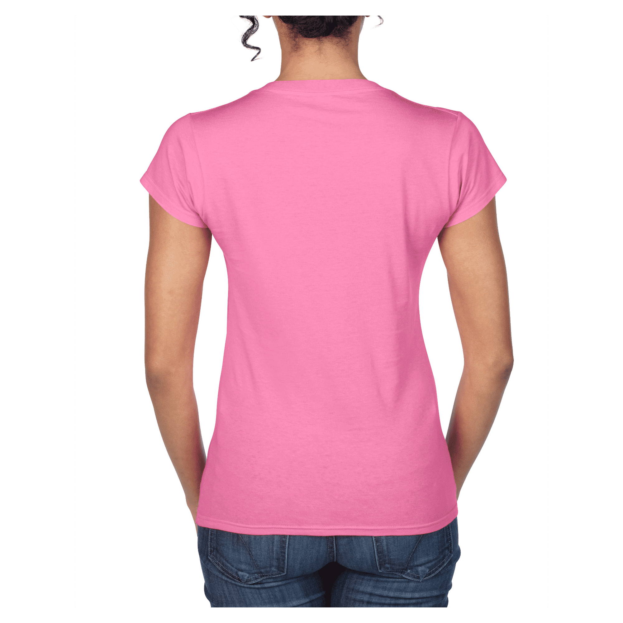 64V00L Gildan Softstyle Ladies' V-Neck T-Shirt