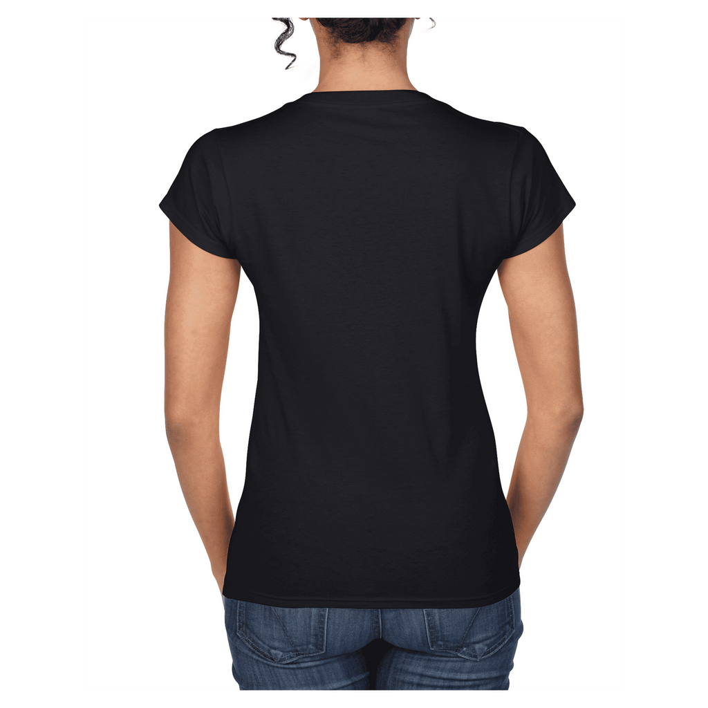64V00L Gildan Softstyle Ladies' V-Neck T-Shirt