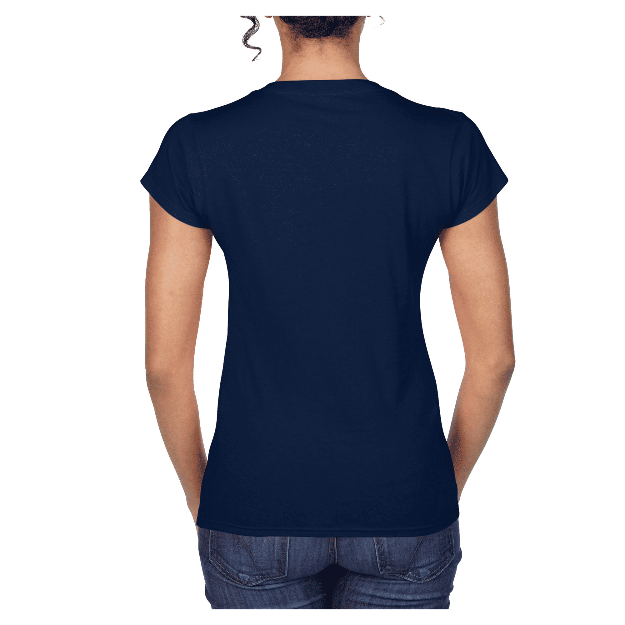 64V00L Gildan Softstyle Ladies' V-Neck T-Shirt