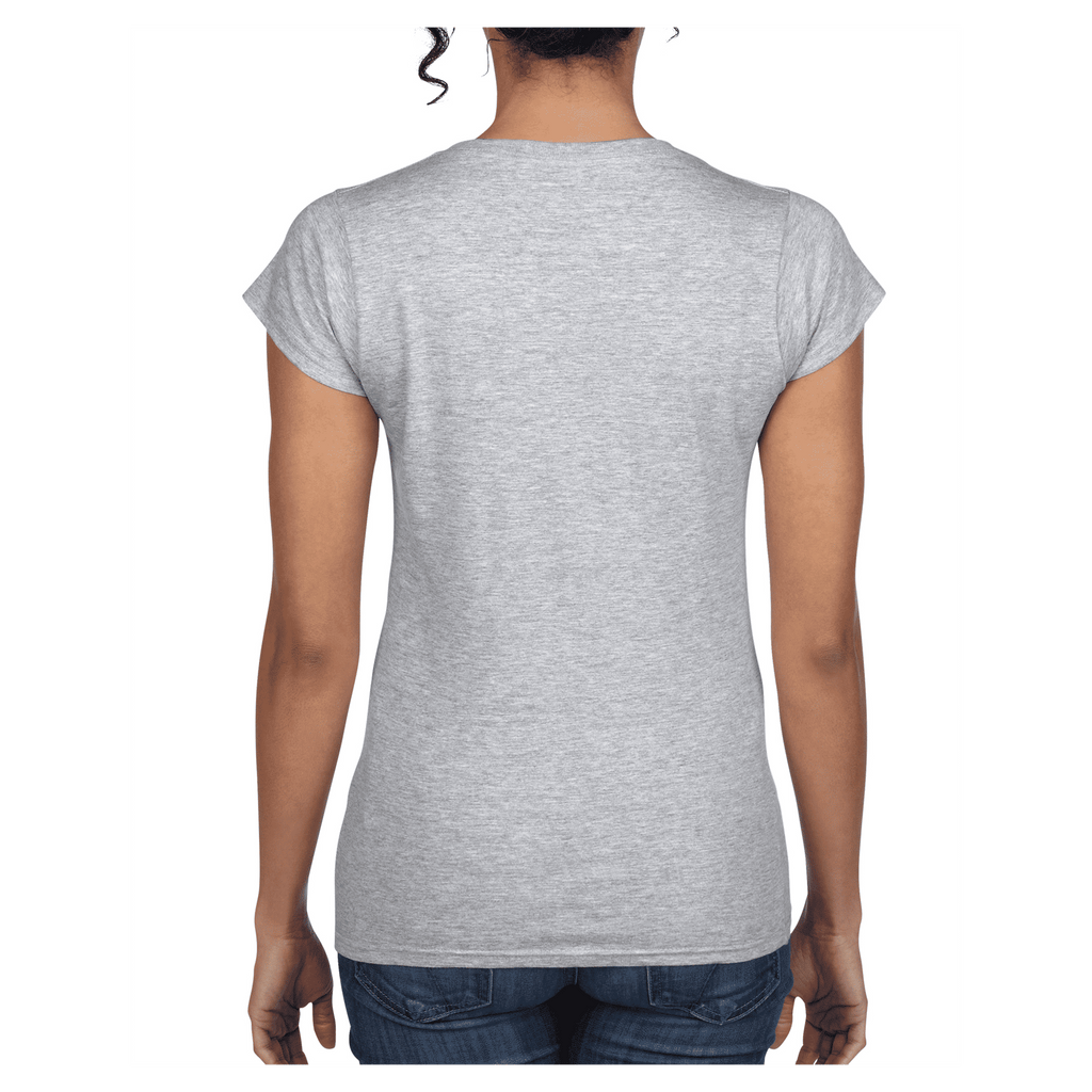 64V00L Gildan Softstyle Ladies' V-Neck T-Shirt