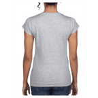64V00L Gildan Softstyle Ladies' V-Neck T-Shirt