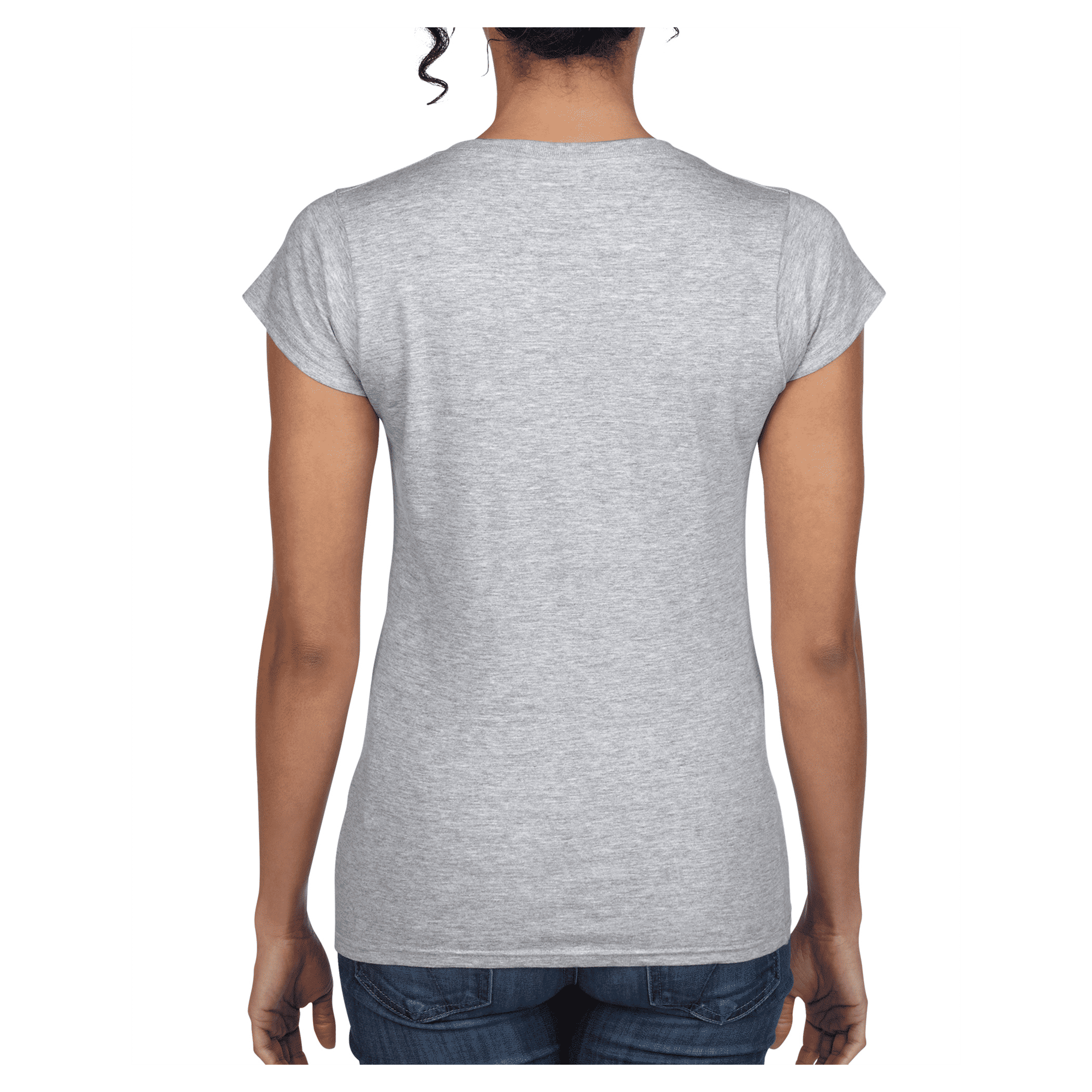 64V00L Gildan Softstyle Ladies' V-Neck T-Shirt