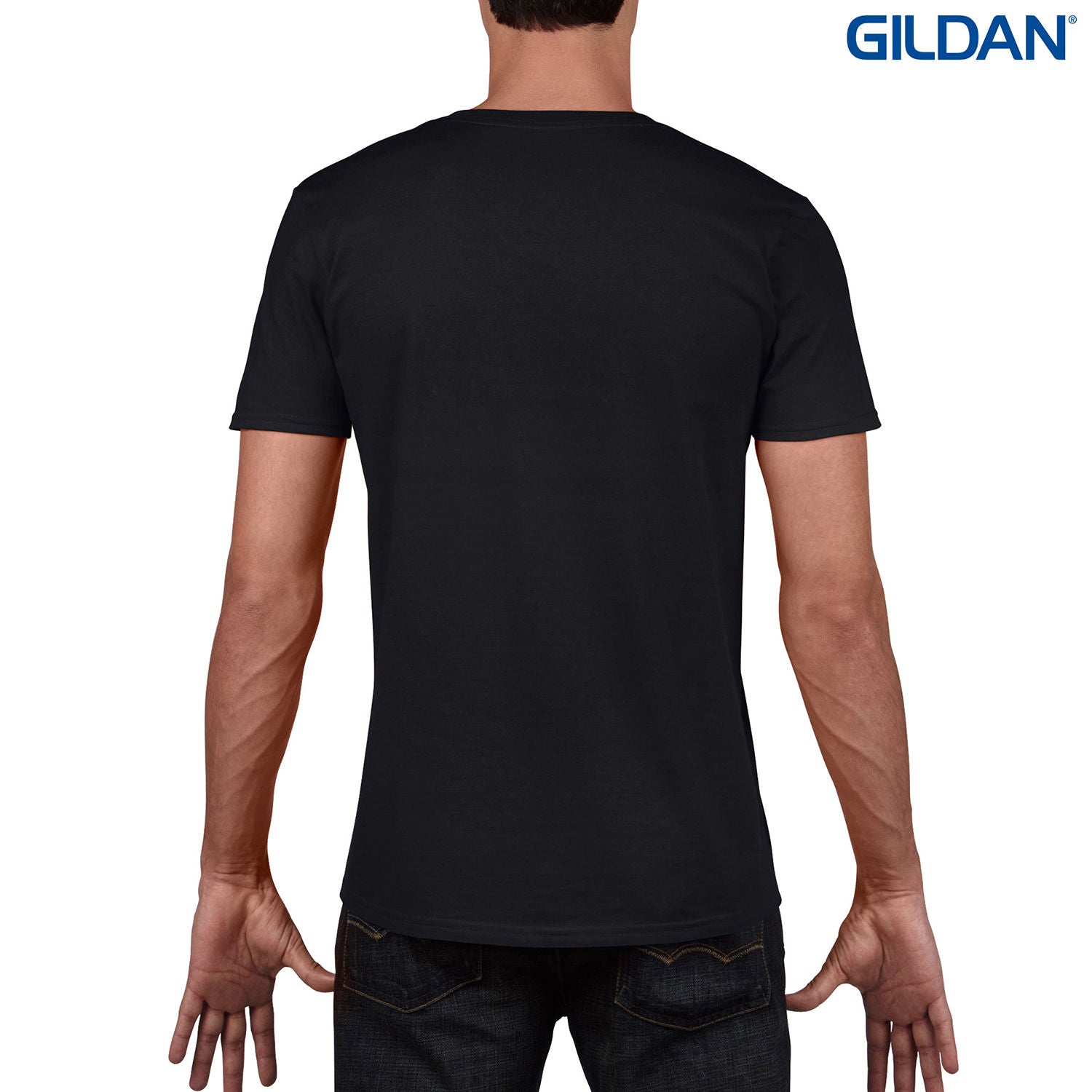 64V00 Gildan Softstyle Adult V-Neck T-Shirt