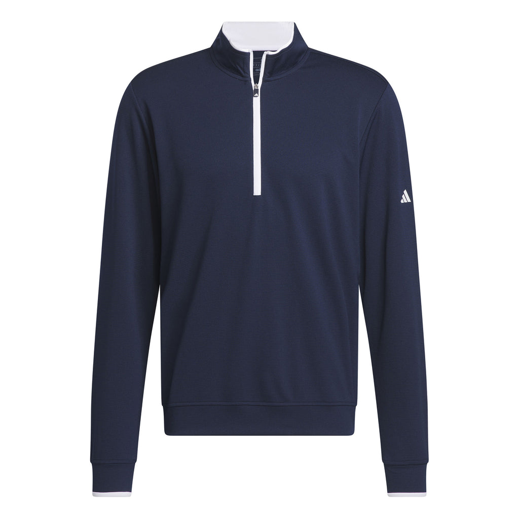 Adidas Mens Recycled Lightweight Quarter Zip Pullover