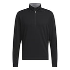 Adidas Mens Elevate Quarter Zip Pullover - Black
