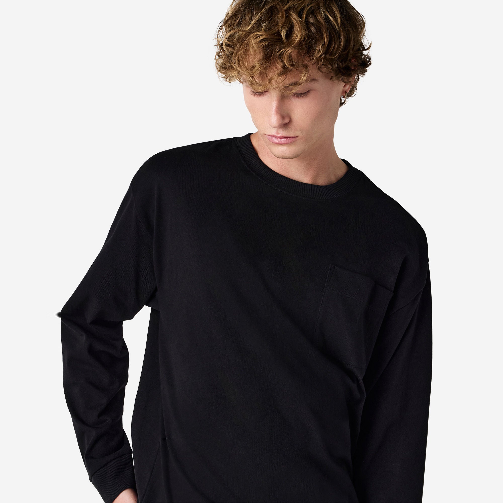 9410 American Apparel Super Heavyweight Long Sleeve T-Shirt with Pocket