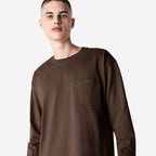 9410 American Apparel Super Heavyweight Long Sleeve T-Shirt with Pocket