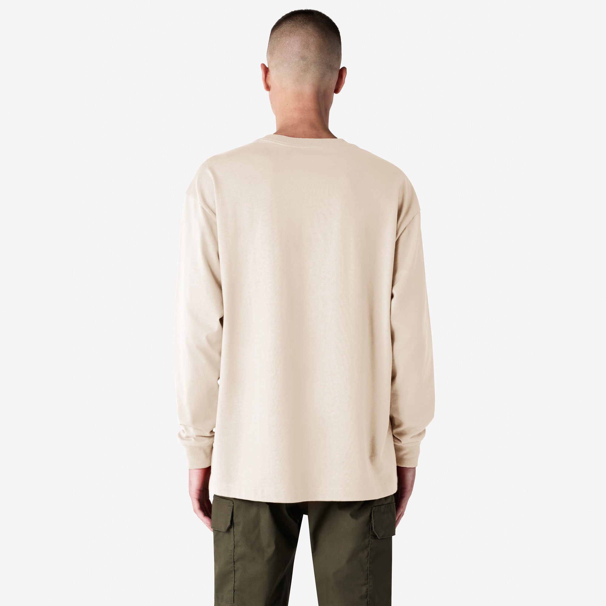 9410 American Apparel Super Heavyweight Long Sleeve T-Shirt with Pocket