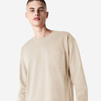 9410 American Apparel Super Heavyweight Long Sleeve T-Shirt with Pocket