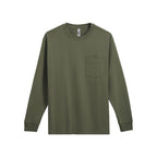9410 American Apparel Super Heavyweight Long Sleeve T-Shirt with Pocket