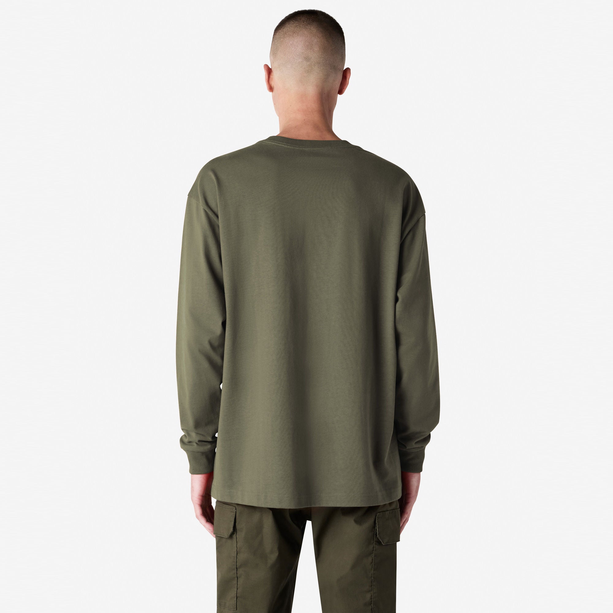 9410 American Apparel Super Heavyweight Long Sleeve T-Shirt with Pocket
